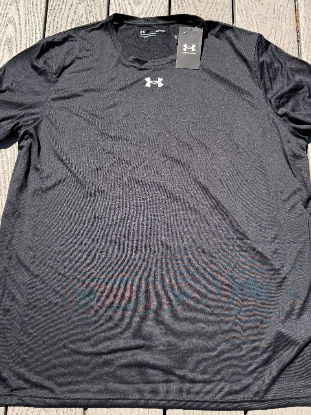 Under Armour Mens Locker Tee 2.0 Short Sleeve Size XL Loose NWT Black